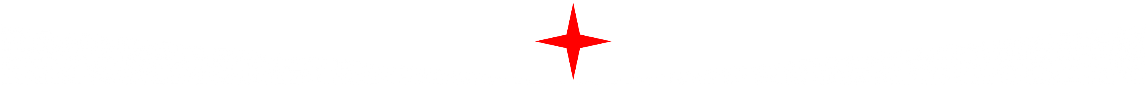 white and red star banner
