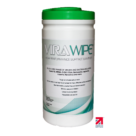 Virawipe 80 wipe tub