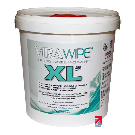 Virawipe 400 wipe tub