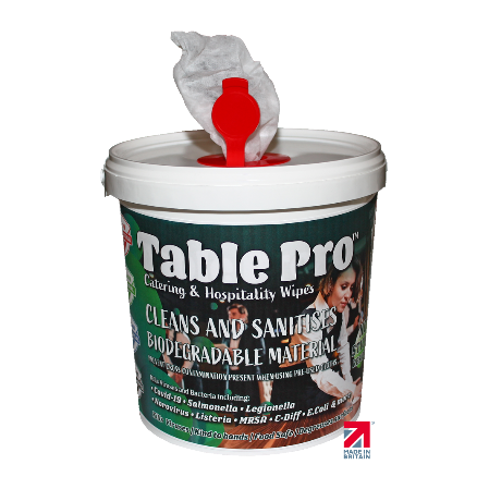 Table Pro 350 wipe tub